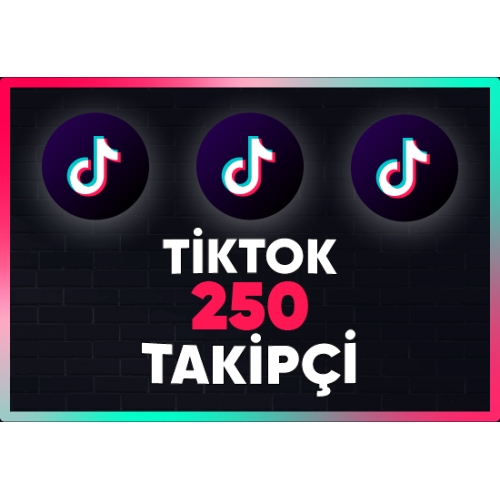  ⚡  GARANTİLİ  TİKTOK 250 TAKİPÇİ ⚡